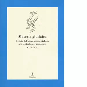 Materia giudaica Vol 23