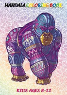 Mandala coloring book Kids ages 8