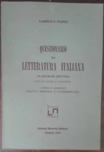 Questionario di letteratura italiana
