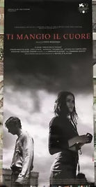 Poster locandina Ti mangio il cuore 33x70 cm ORIGINALE da cinema 2022 di Pippo M