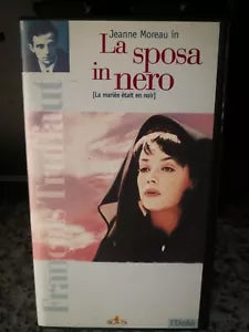 La sposa in nero Vhs 1997 L Unita -F
