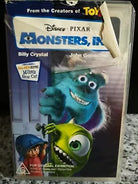 Monsters inc. - vhs -2001 - Disney Pixar - F