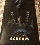 Poster locandina Scream 100x70 cm ORIGINALE da cinema 2022 di Matt Bettinelli