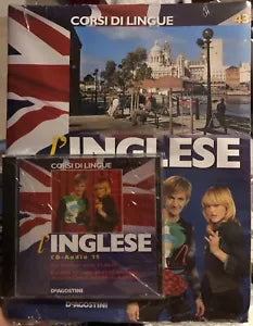 Corsi di lingue L inglese fascicolo 43 CD di Aa vv