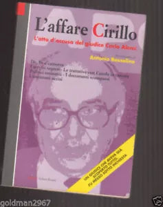 L affare cirillo - Antonio Bassolino - Editori Riuniti - 1993 -M