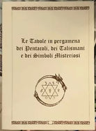 Le Tavole in pergamena dei Pentacoli