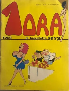 1 ora di barzellette sexy Anno I n.2 di Aa.vv., 1971, Editrice Potec Milano