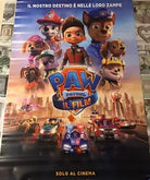 Poster locandina Paw Patrol Il film 100x70 cm ORIGINALE da cinema 2021 di Cal