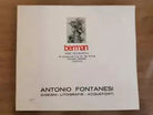 Antonio Fontanesi. Disegni, litografie, acqueforti - G.L. Marini - 1968 - AR