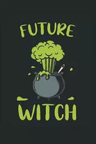 Future Witch: Witches calderone streghe divertenti regali wicca taccuino a righe