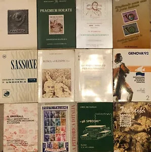 11 libricini filatelici di AA.VV., Editori vari