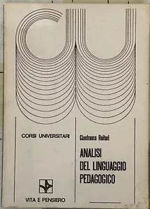 Analisi del linguaggio pedagogico di Gianfranco Raiteri