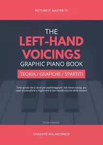 The Left-Hand Voicings Graphic Piano Book: Teoria, Grafiche e Spartiti di Giusep