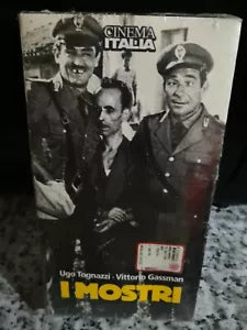 I Mostri - vhs - 1963 - Cinema italia - F