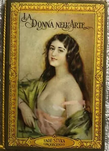 Calendarietto La donna nell’arte di Salone Da Barbiere Derencin Alberto, 1939,