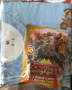 Gormiti la maglietta ufficiale BLU una bustina di Giochi Preziosi