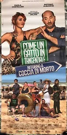 Poster locandina Come un gatto in tangenziale 2 33x70 cm ORIGINALE da cinema 202