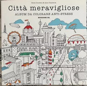 Citt meravigliose Album da colorare anti
