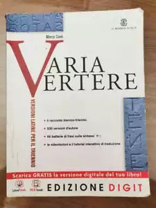 Varia Vertere - M. Conti - Le Monnier - 2013 - AR