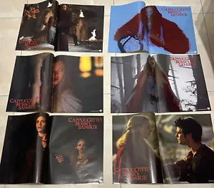Set di 6 poster locandine Cappuccetto rosso sangue 40x60 ORIGINALI da cinema di