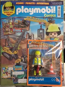 Playmobil Comics 6 2022 Operaio edile di Playmobil