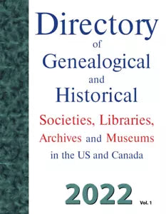 Directory of Genealogical and Historical Vol 1