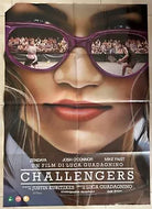 Poster locandina Challengers 100x140 ORIGINALE da cinema di Luca Guadagnino 2024