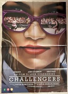Poster locandina Challengers 100x140 ORIGINALE da cinema di Luca Guadagnino 2024
