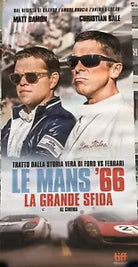 Poster locandina Le Mans 66 33x70 cm ORIGINALE da cinema 2019 di James Mangold