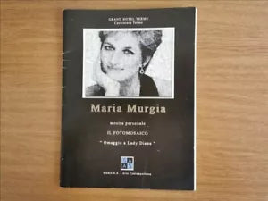 Il fotomosaico Omaggio a Lady Diana - M. Murgia - 2008 - AR