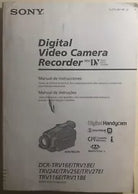 Digital video camera recorder Mini DV manuale di Aa.vv., 2002, Sony
