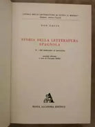 Storia della letteratura spagnola II - U. Gallo - Nuova accademia- 1958 - AR