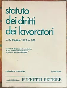 Statuto dei diritti dei lavoratori di Aa vv