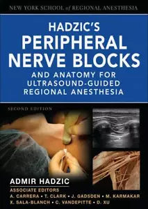 Hadzic s peripheral nerve blocks and anatomy for ultrasound con DVD