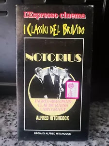 I Classici del brivido Notorius - vhs- L Espresso cinema -F