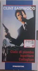 Cielo di piombo ispettore Callaghan VHS di Clint Eastwood, 1999, Deagostini