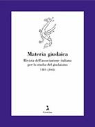 Materia Giudaica VII 1