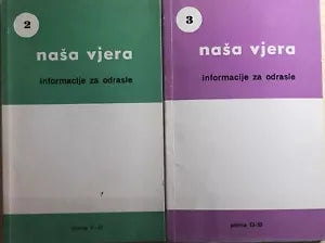 Lotto 7 libricini a tema religioso in croato di Ivan Pavic, Ee.vv.
