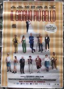 Poster locandina Il giorno pi bello 45x32 cm ORIGINALE da cinema 2022 di Andrea