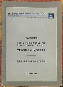 Tariffa per le assicurazioni di responsabilit civile veicoli a motore Norme e
