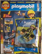 Playmobil Magazine n 6 Stuntman con tuta alare di Playmobil