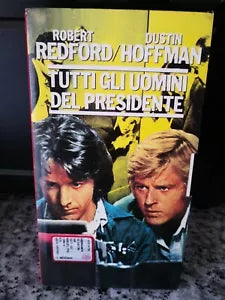 Tutti gli uomini del presidente - vhs - 1976 - L Unita -F