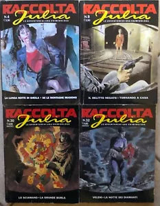 Lotto 4 Fumetti Raccolta Julia di Berardi-Mantero, Sergio Bonelli