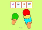 La gelateria dei colori in CAA Per la memorizzazione dei colori di Ilaria Stel