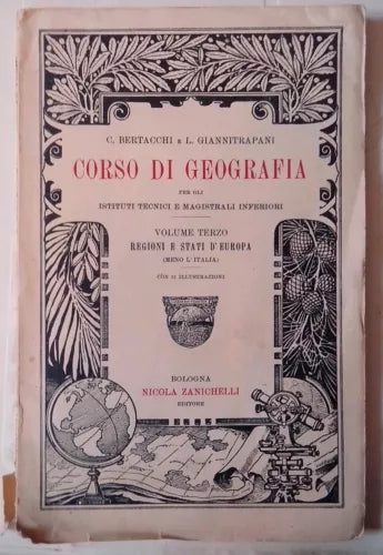 Corso di Geografia per gli istituti tecnici e magistrali inferiori - 1922