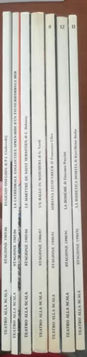 8 Vol. Teatro alla scala - AA.VV. - Teatro alla scala - 1985 - M