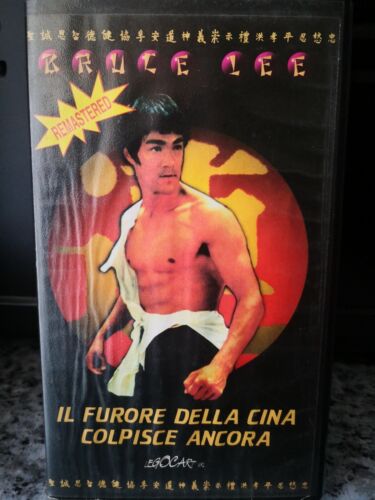 Il furore dalla Cina colpisce ancora - Vhs - Bruce Lee - 1998- F
