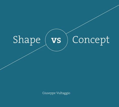 Shape vs Concept di Giuseppe Vultaggio, 2017, Youcanprint - ER