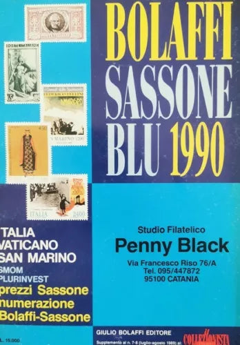 Bolaffi Sassone Blu 1990 - ER