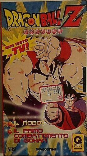 Vhs Dragonball Z - Il robot Il primo combattimento di Gohan - vhs -2000- F